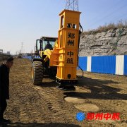 江蘇 206國(guó)道徐州改線段工程、426省道京臺(tái)高速液壓夯實(shí)機(jī)施工案